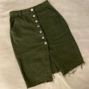 Forever 21 jean skirt